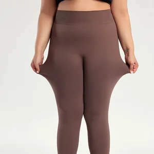 Plus Size Seamless High Waist Yoga Leggings for Women Tummy Control Workout Pants