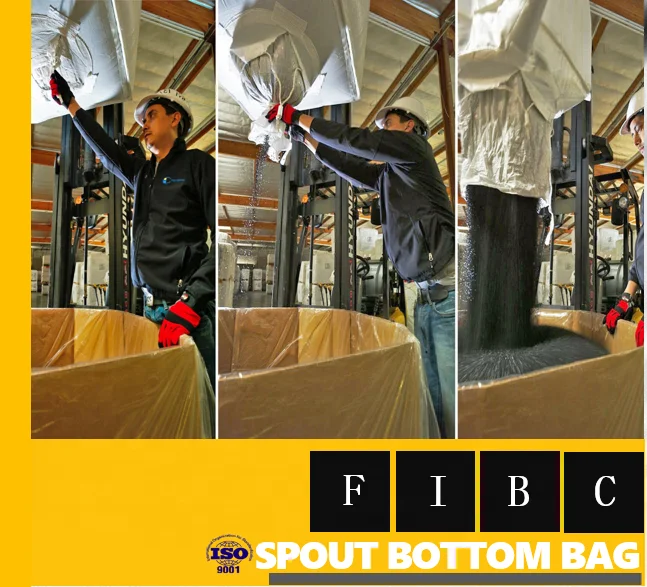 1 Ton pp Woven Bulk Fibc Jumbo Bag Cement Ton Pack Price 20ft Container Flexible Bag Plastic Bags for Firewood 1 Ton Vented