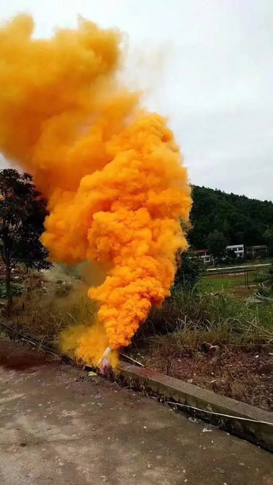 Safe Sparkler Magic Daytime Fireworks Pull Grenades Color Smoke