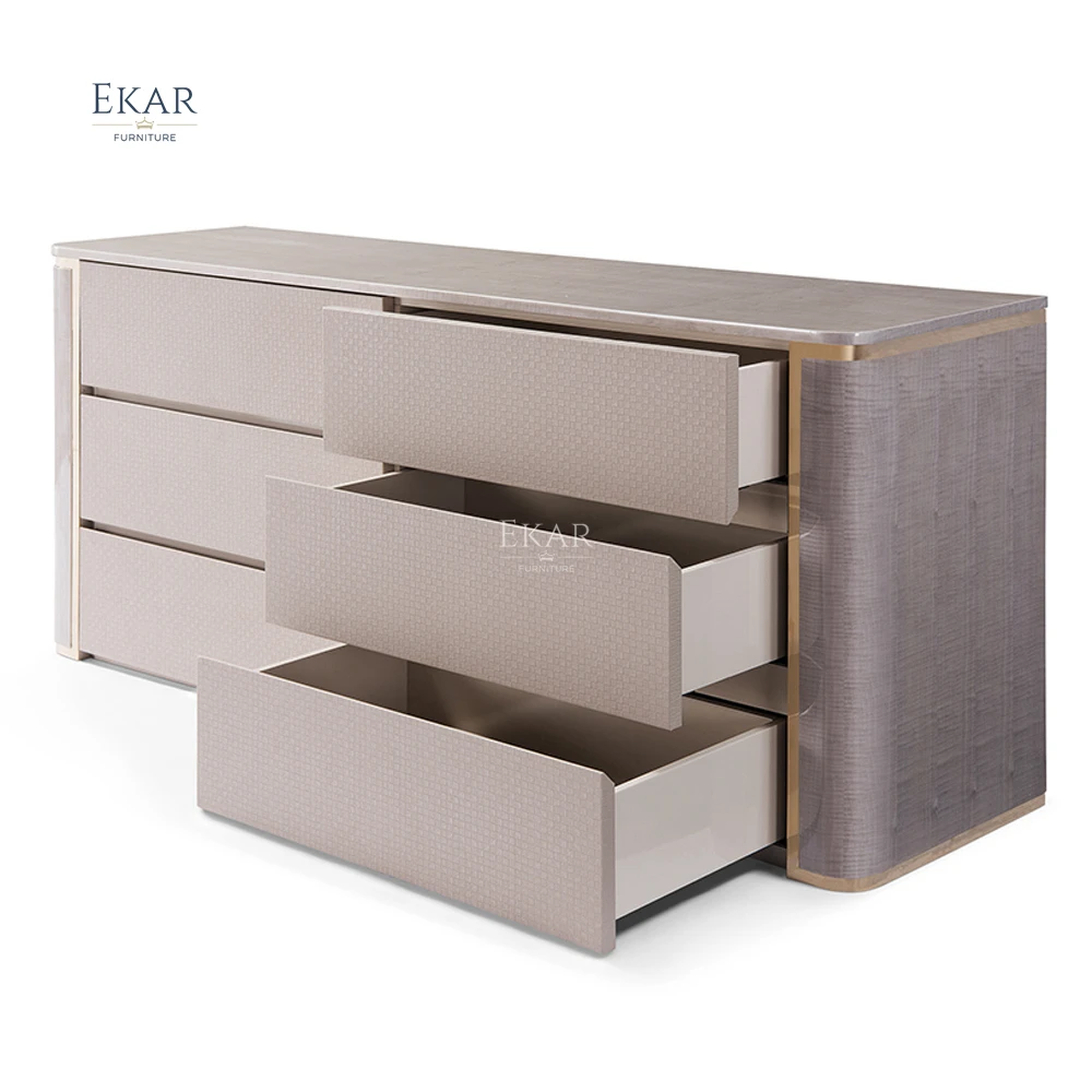 product embossed steel hardware chest of drawers   stylish storage cabinet with crystal accents-62