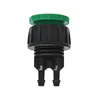 Conector de doble salida 4/6 min giro 47