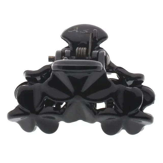 High quality wholesale decorative black flower hair clamp