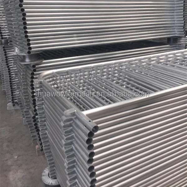 Steel Temporary Barricade Fence for Construction Sites Crowd Control for Concerts and Events