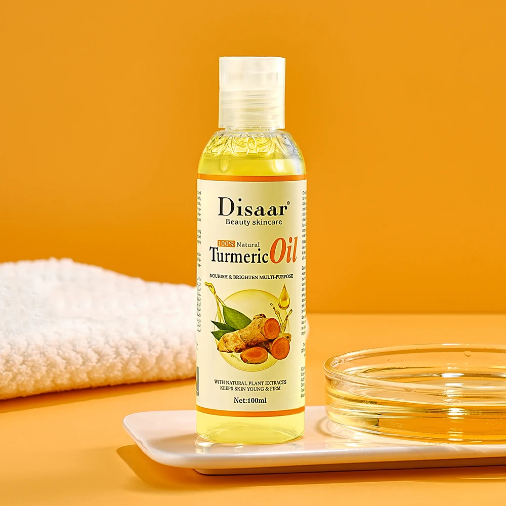 Huile éclaircissante Turmeric DISAAR - 100% Naturelle - 100ml
