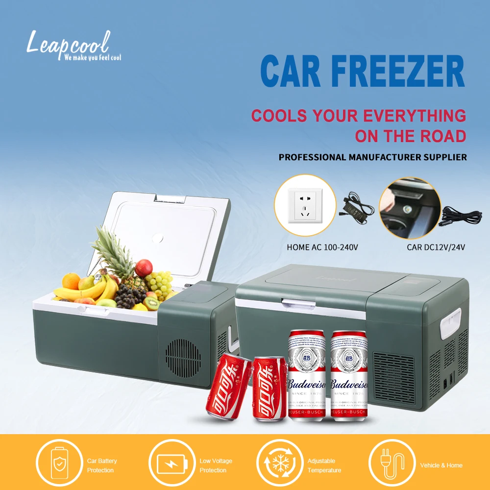 Popular Mini Fridge 25L Camping Refrigerator Car Home Mini Freezer