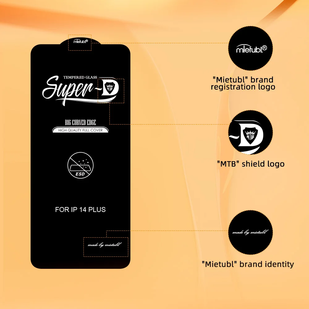Mobiles Phones Superd Tempered Glass Protector For Sumsang M Series