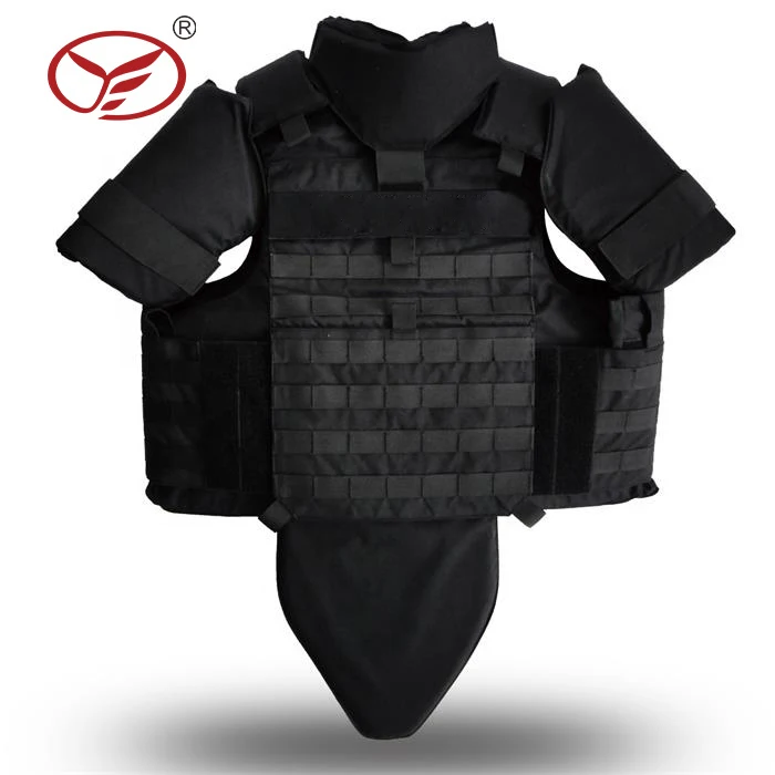 Whole Body Protection Jacket YF Protector Safety Jacket Tactical Vest With Shoulder Arm Sides Groin Neck Protection