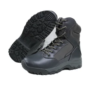 Hanagal 12898007 Full Grain Leather Combat Tactical Boots Custom for Men