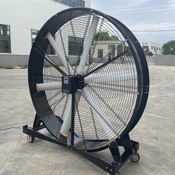 36inch 4ft 350W Waterproof Electric Big Industrial Portable HVLS Wheel Stand Fan for Large Space