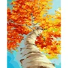 1392 autumn poplar trees