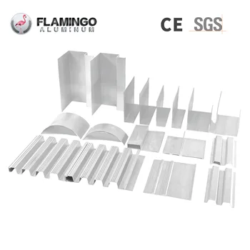 Modern Design High Quality  Extruded Profile Custom Aluminum Profile for Truck  Body