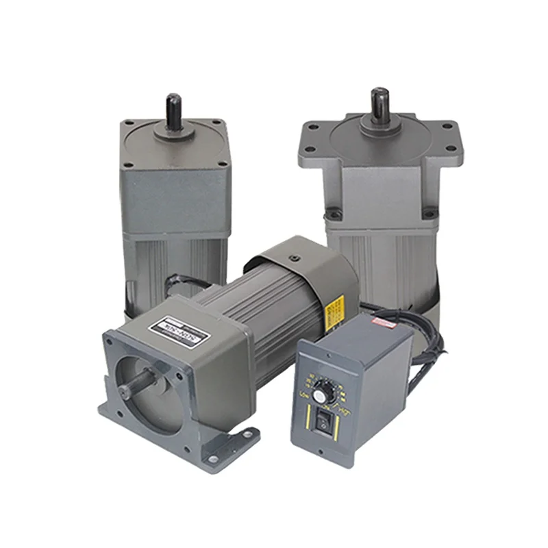High Torque Speed Control Motor 90w 6~120w Small Ac Electric Motors Forward and Reverse Ac Gear Motor with Speed Controller