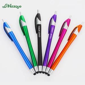 Customizable Logo New Plastic Ballpoint Pen Durable 1.0mm Writing Width Smooth Sports Body for Promotional Use Cheap