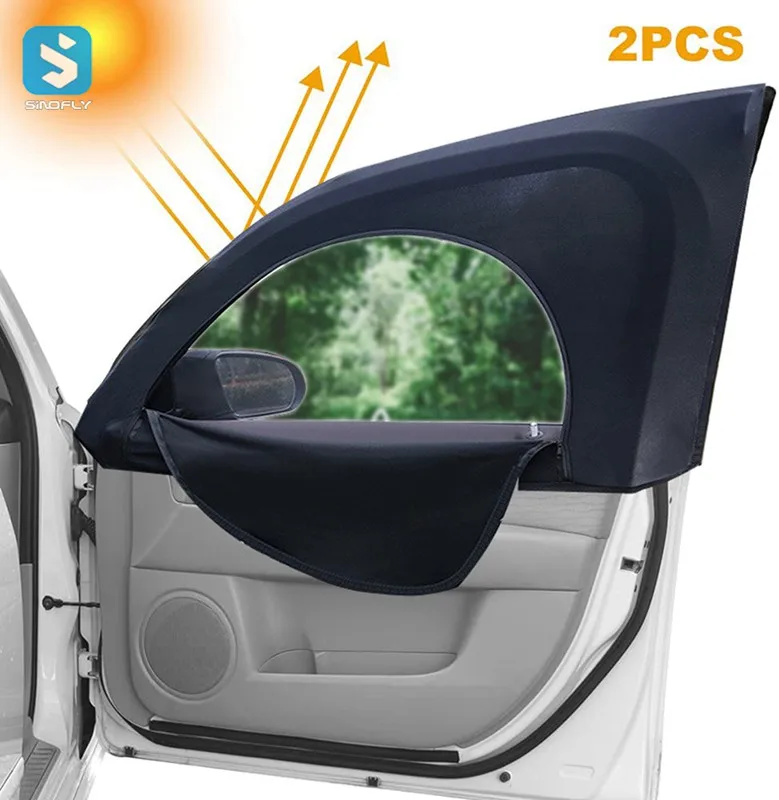 Universal Car Baby Sun Shade Side Window Sunshade Stretch Mesh Cover