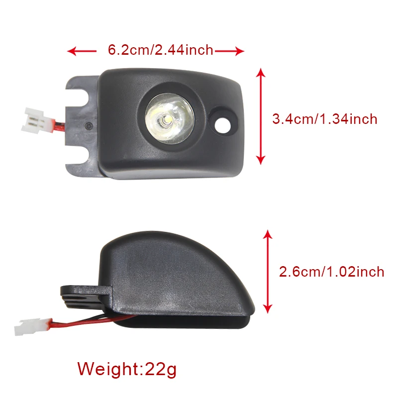 HX X6 X7 X8 Scooter Accessories Front LED Head Light