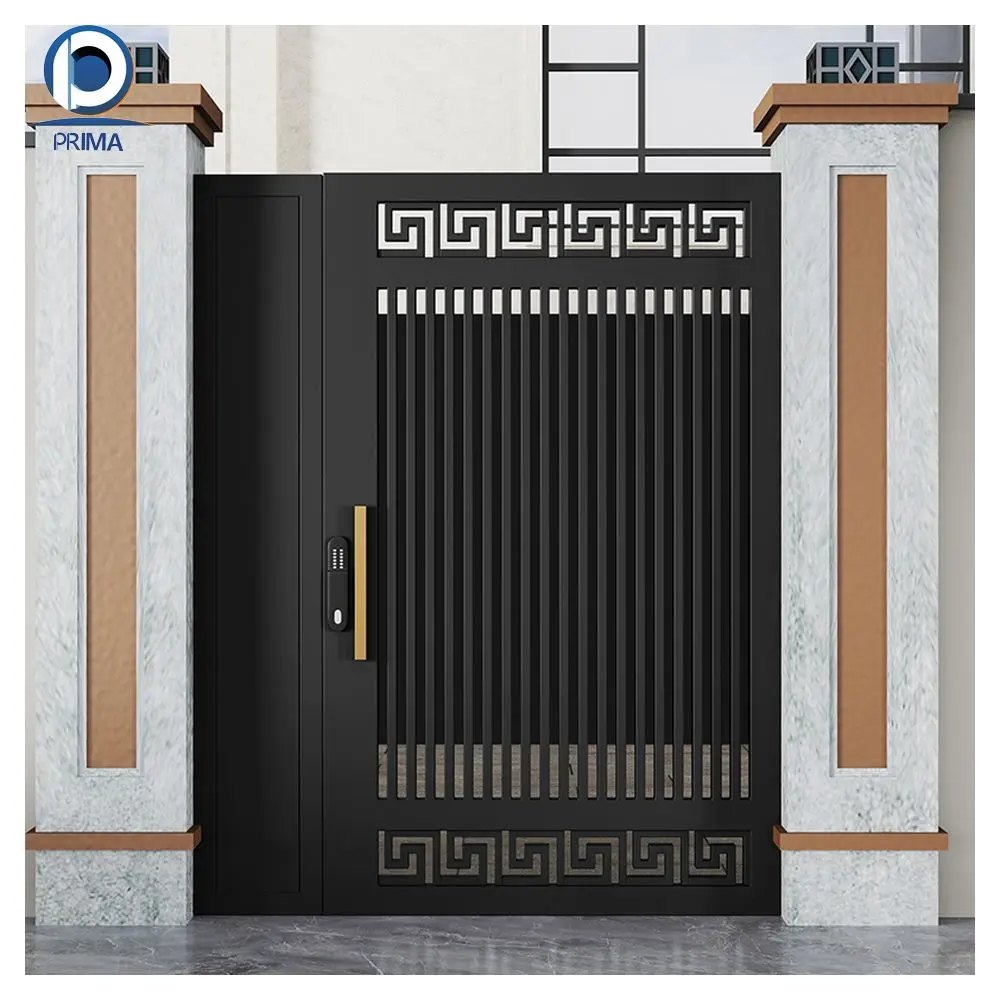 Latest Main Gate Designs Outdoor the Door of the Courtyard Window Grill Design and Gate