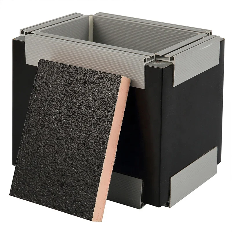 Modern Design Thermal Insulation Pre-Insulated Duct Panel Fiber Cement Glass Board with Aluminium Foil
