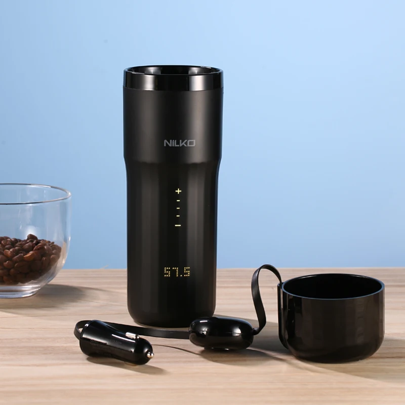Portable Hot selling Bottles for Tea Warmer Battery Power 2 in 1  Temperature Control Travel Mug with Wireless Charging Funtion| Alibaba.com