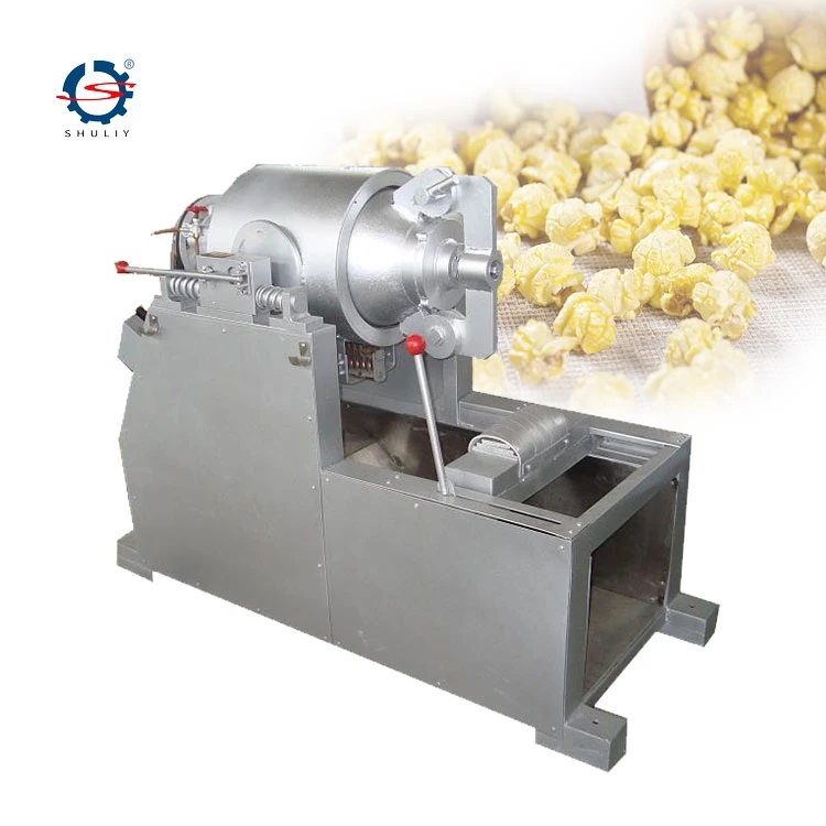 Air Flow Type Puffed Food Making Machine Buckwheat Puffed Bulking Machine Rice Steam Puffing Machine