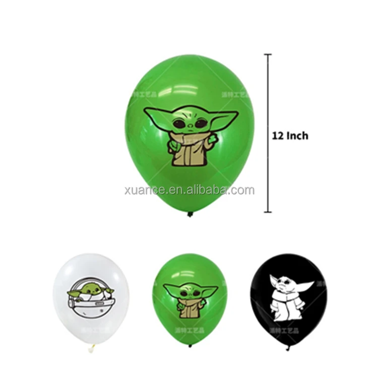 Mandalorian Yoda Baby Party Decoration Yoda Disposable Cupcake Toppers