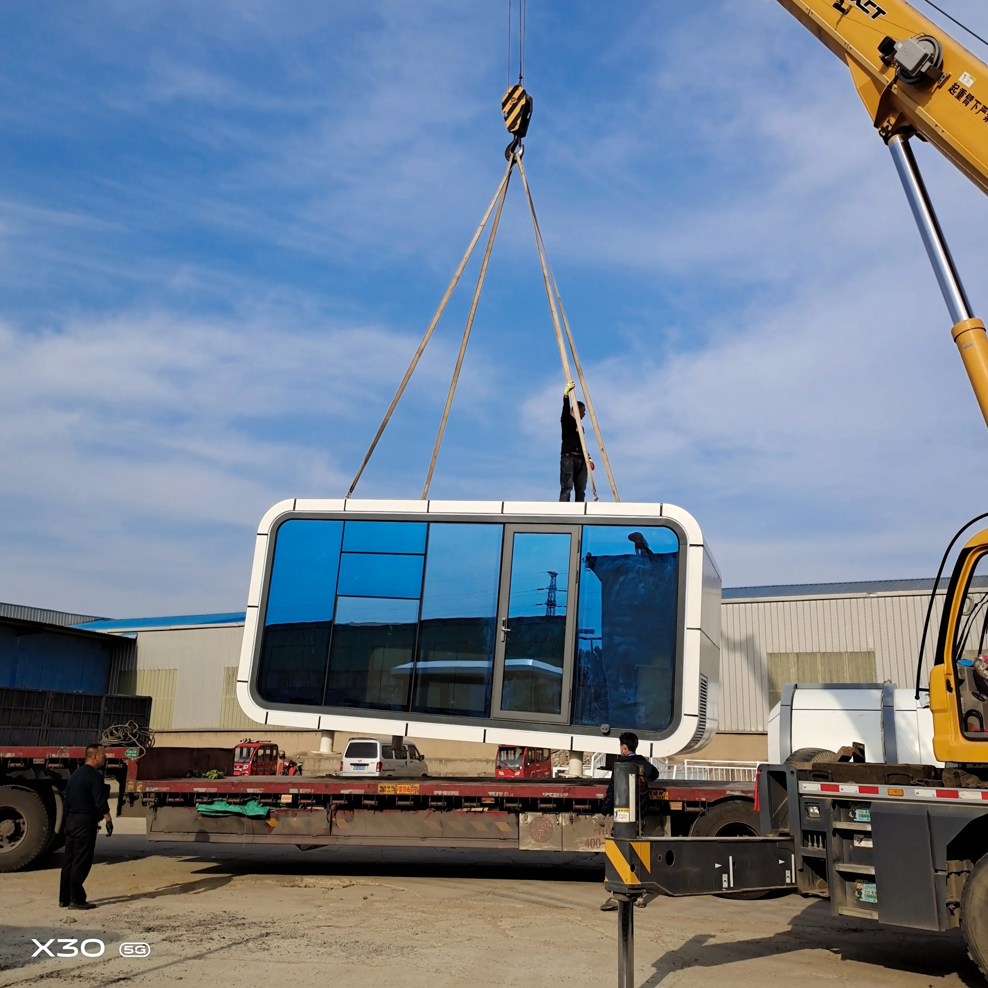 Luxury Modular Container House Homes 40ft Luxury Prefabricated House