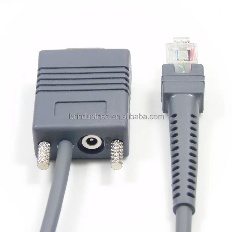 Rs232 Dc Power Adapter Cable For Symbol Barcode Scanner Ls1203 Ls2208 Ls4208  Ls3008 - Buy Dc Power Cable,Barcode Scanner Power Cable,Rs232 Scanner Cable  Product on Alibaba.com