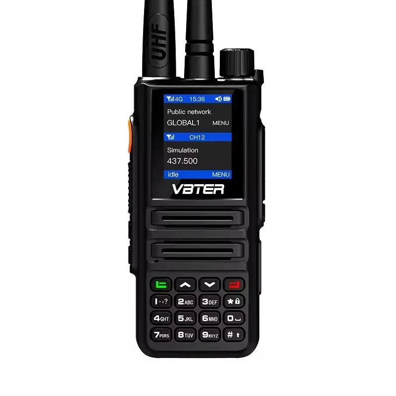 VBTER Zello WBT-889 4GハンドヘルドトランシーバーSimカードWiFi