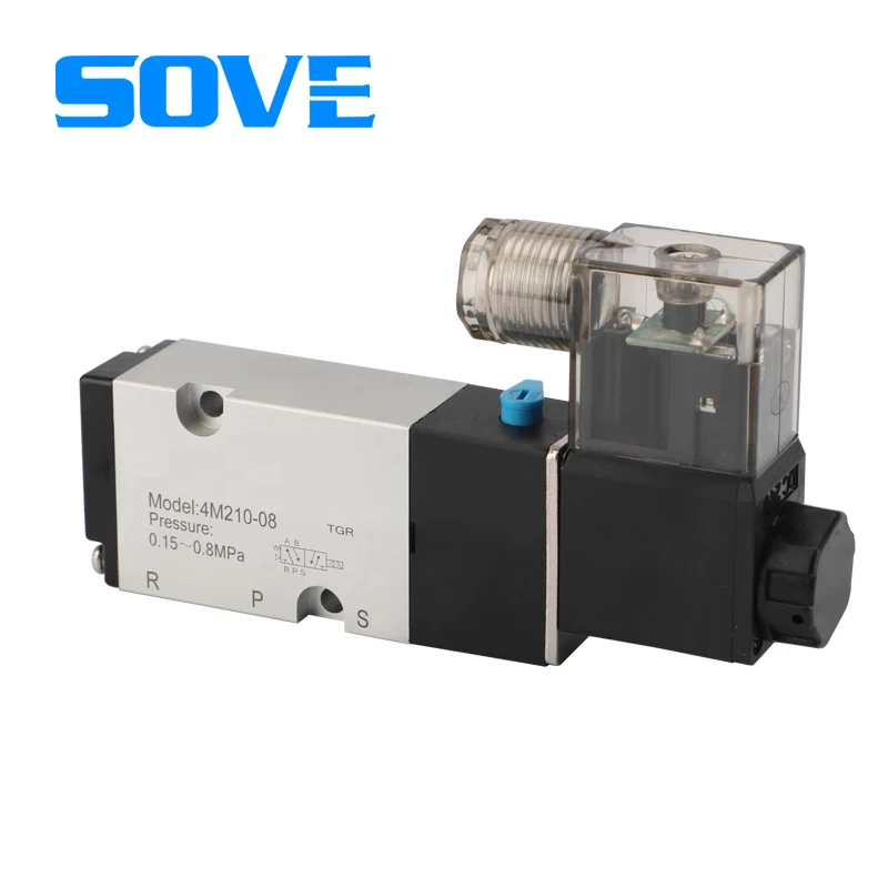 Electric actuator solenoid air valve