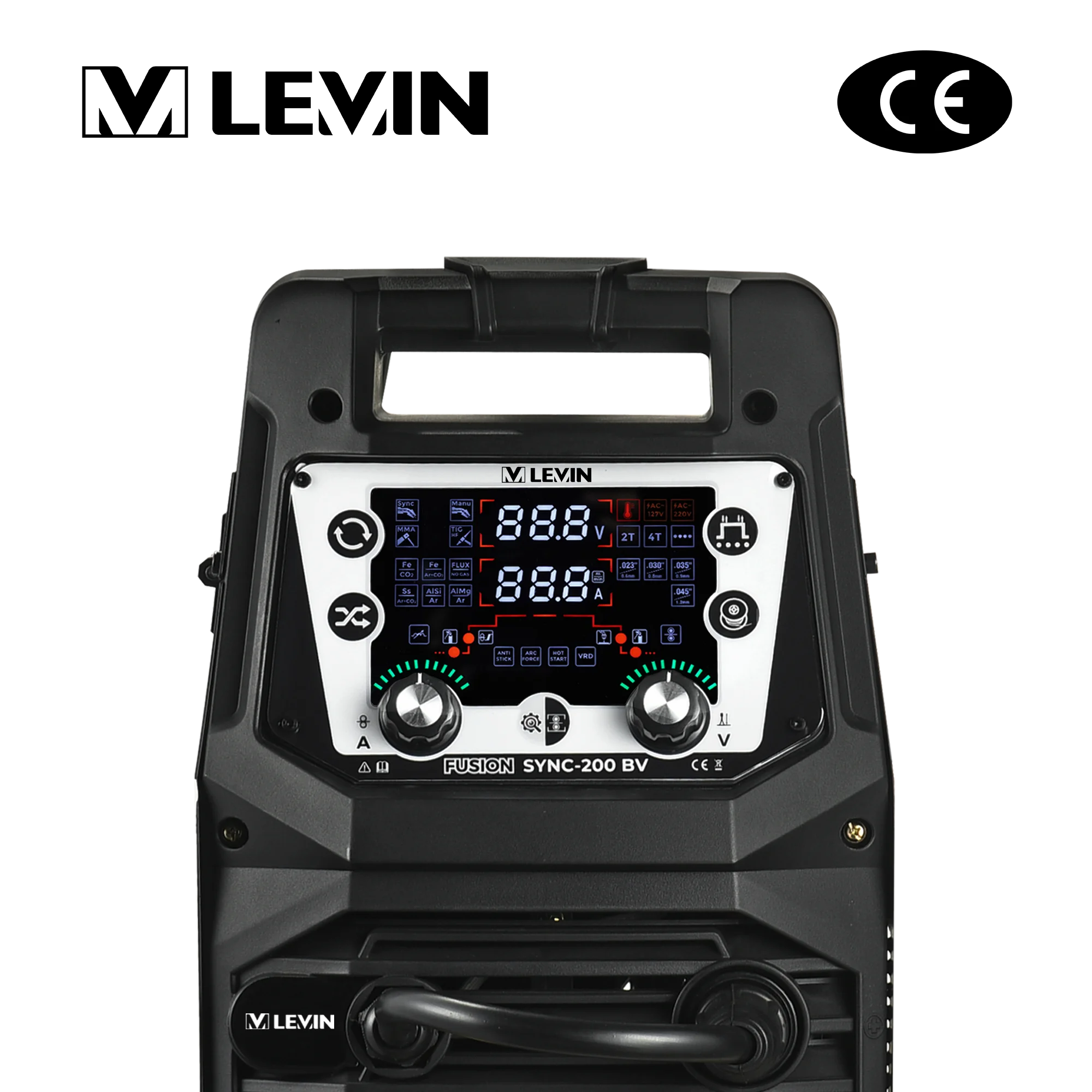 LEVIN  5 in 1 Synergy 200A 220V ARC MAG MIG TIG Welding Machine