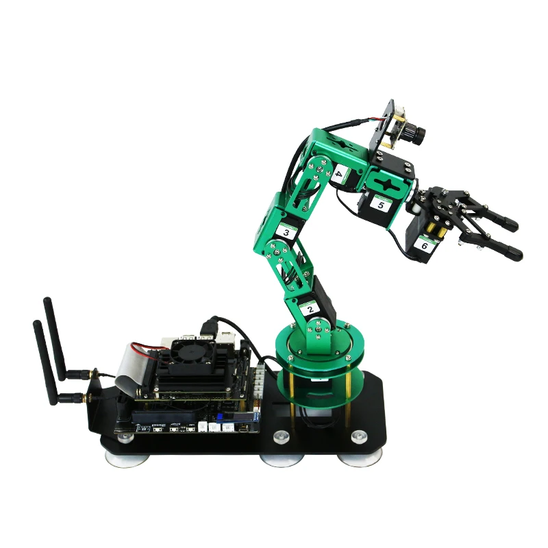 Kit Robot Programable Yahboom Para Jetson Nano/Raspberry Pi | Reconocimiento Facial | Lidar Y Cámara | Movimiento Omnidireccional | Educativo