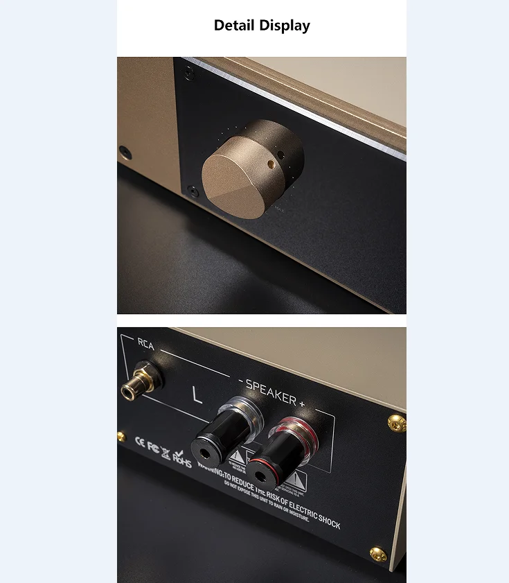 BRZHIFI High-Power Amplifier FM300AS Audiophile Hi-Fi Class A/B