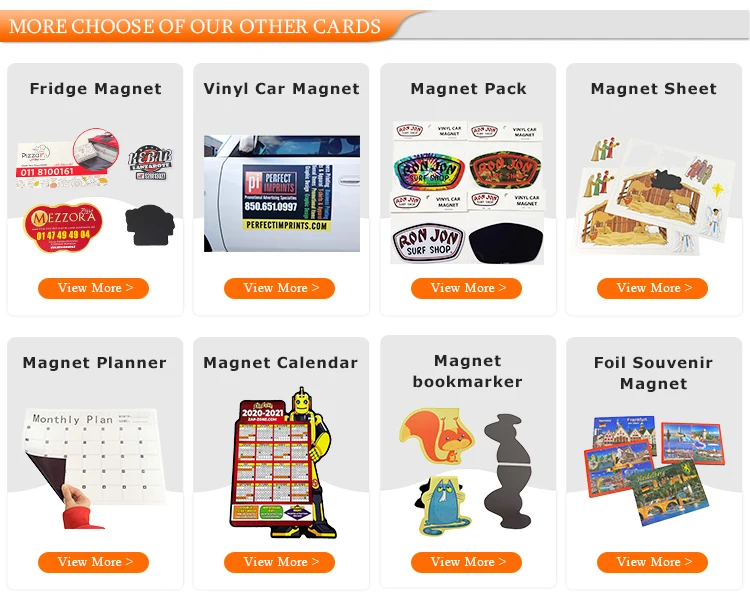 Full Color Fridge Magnets - Custom PVC Rubber Magnets
