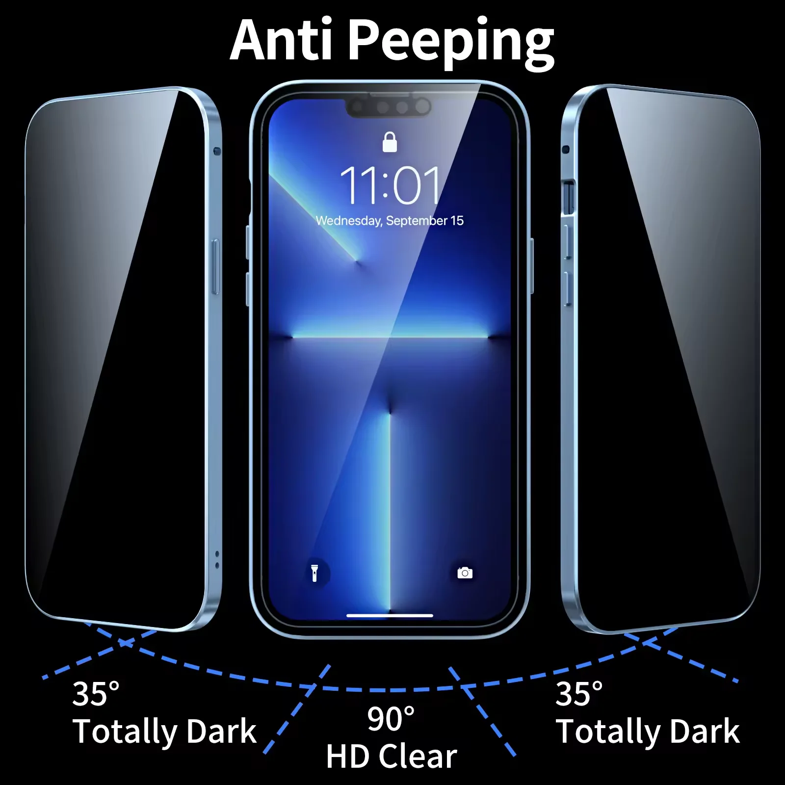 Anti peep Custodia per iPhone 7 Plus/ 8 Plus Forte Adsorbimento Magnetica Anti-Spia Cover 360 Gradi Protezione Privacy Vetro Temperato Anti-Peeping Custodia Metal Bumper Anti-Spy Flip Case,Rosso