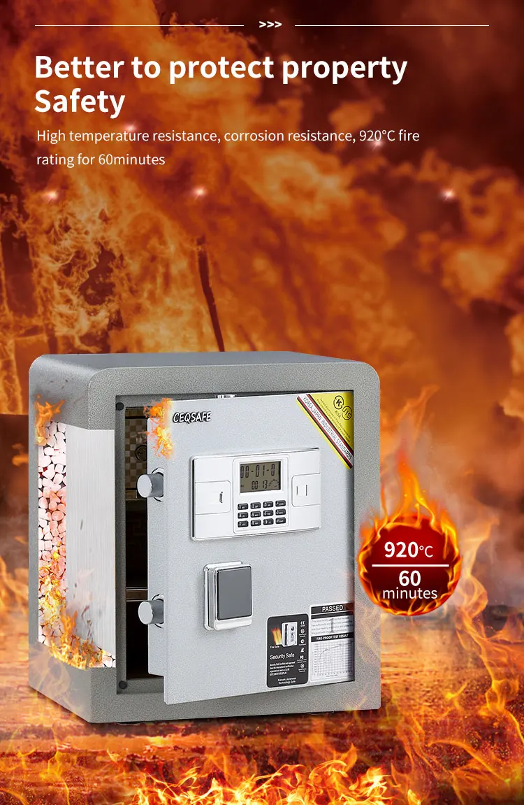 CEQSAFE New Design Electronic Fireproof Safe Box Digital Password Home Safe supplier