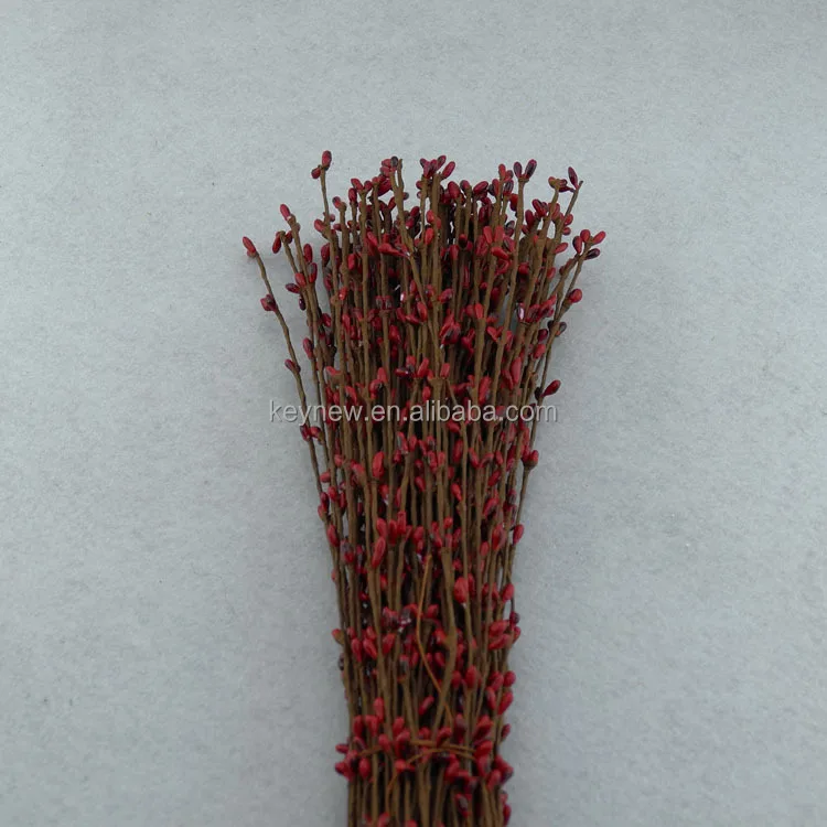 100pcs 65cm Wedding Garland Artificial Flower Head Ring Pip Berry