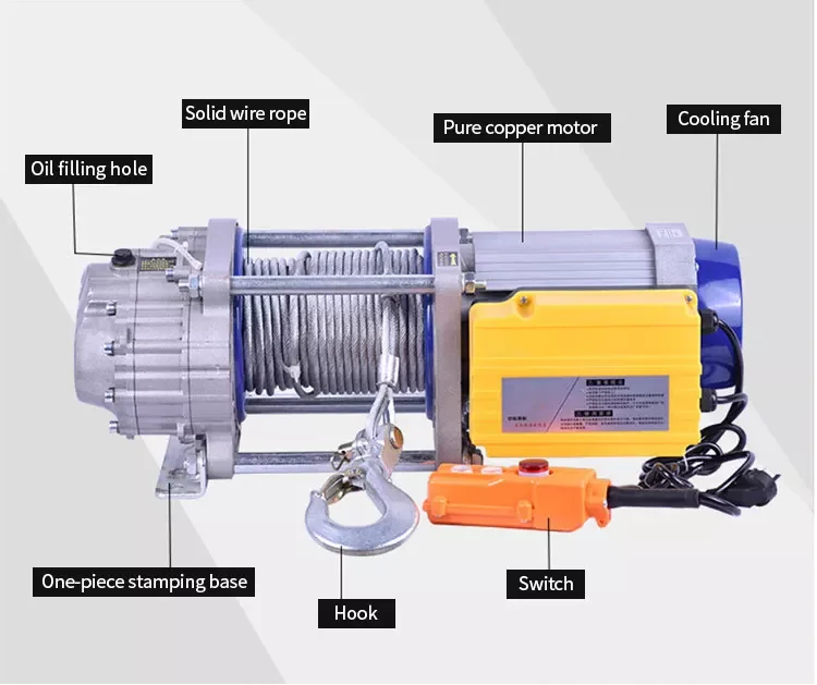 Mini winch-2