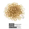 Gold double layer key ring-0.5*5