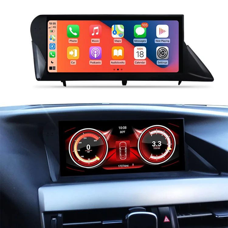 Autoradio GPS Navigation Android Car Radio Multimedia Player for LEXUS RX RX200t RX300 RX350 CARPLAY Wifi Car Stereo Headunit