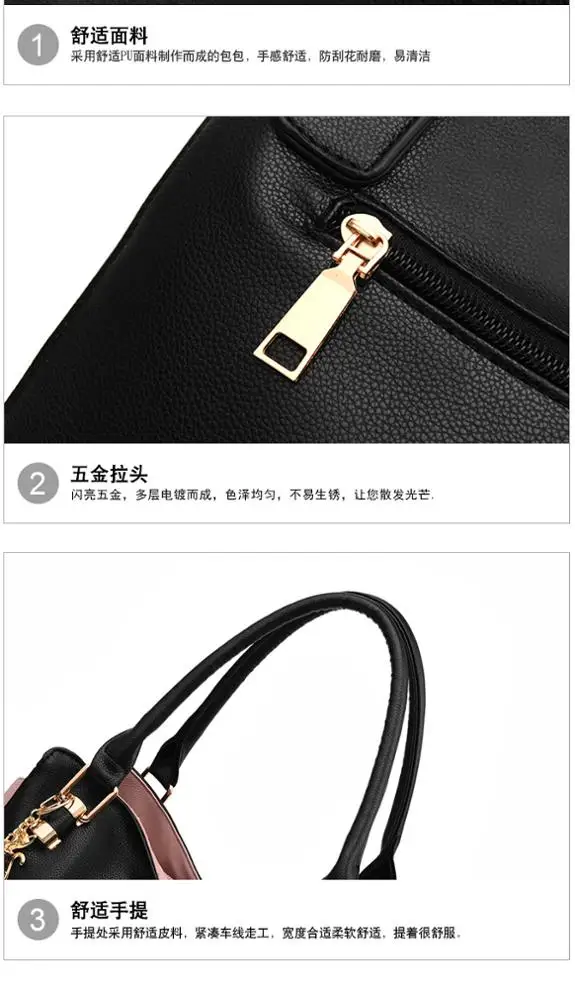 Wholesale TD1161 Fashion Totes Simple Trapeze Women Messenger Shoulder Bag Large Elegance Women Handbag Manufacturer