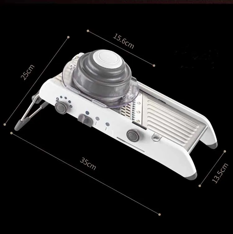18 Types Manual Vegetable Cutter Potato Slicer Chopper Dicer Adjustable Mandoline Slicer Professional Safe Vegetable Slicer