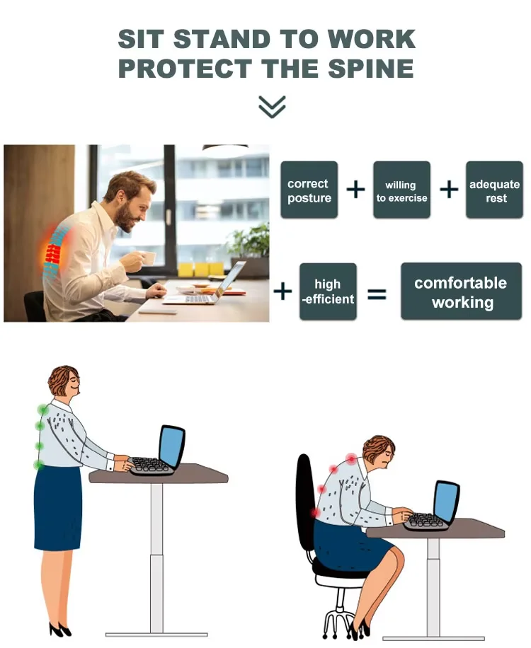 product factory in stock smart electric standing desk easy assembly modern design height adjustable office table-4