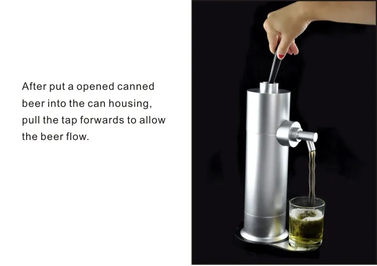 Portable Cooler Aerator Machine Server Beer Foamer Beer Bubble Maker Home Bar Supplies Bottled Canned Delicious Beer Foam Maker manufacture