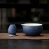 Blue bowl + stand