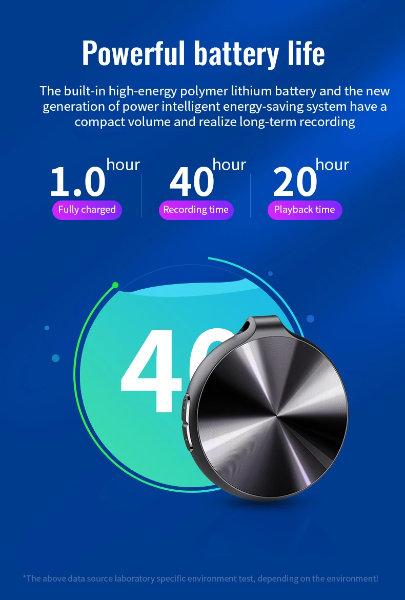 Mini Voice Recorder Small Voice Activated Recorder Audio Recording Device Digital Voice Recorder Q39