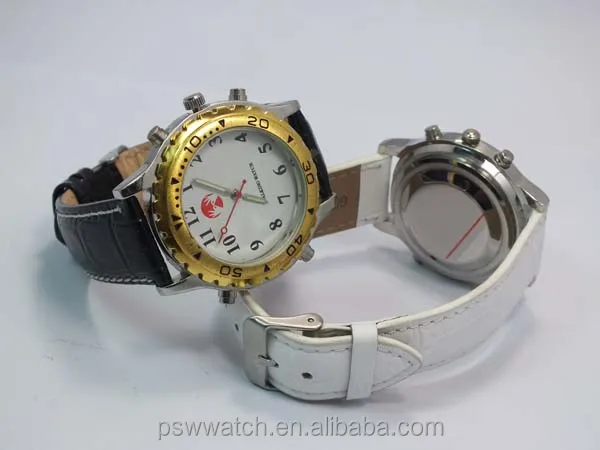 Custom Talking Watch Manufacturer Many Language Japan Quartz Talking Watches for Blind