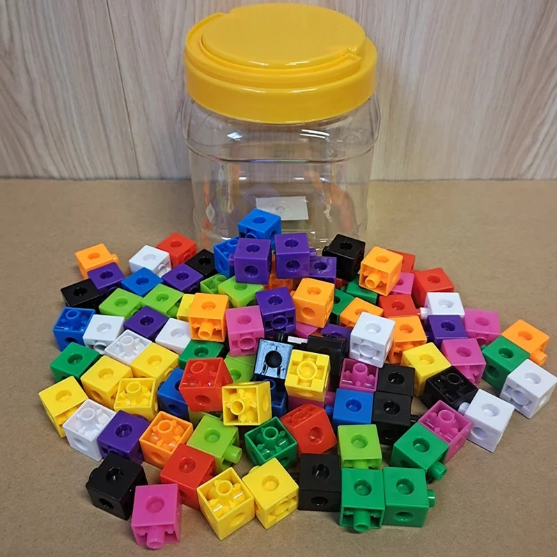 100 PCS 2cm Multilink Cubes Set