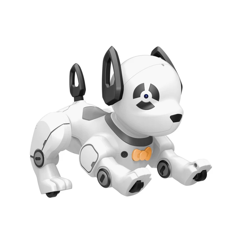 Hot Selling Remote Control Robot Dog Programmable Smart Interactive Robotic Pets RC Stunt Robot Dog Toys for Kids Gift