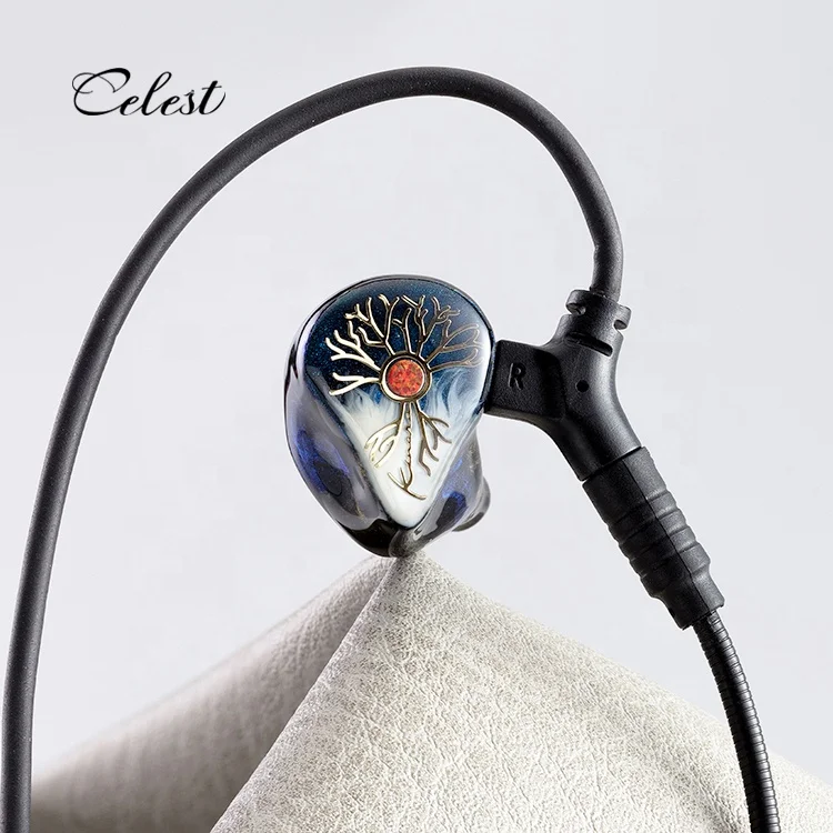 Celest Aux Audio Cable Stereo HiFi Detachable IEM