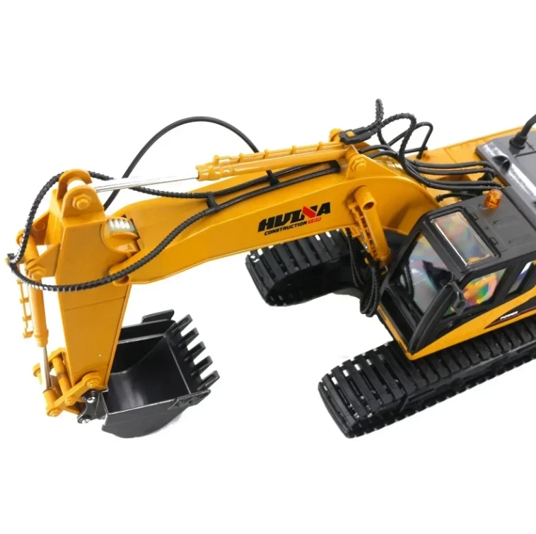 HuiNa Toys 1535 2.4Ghz 15CHラジコンショベルモデル1/14油圧