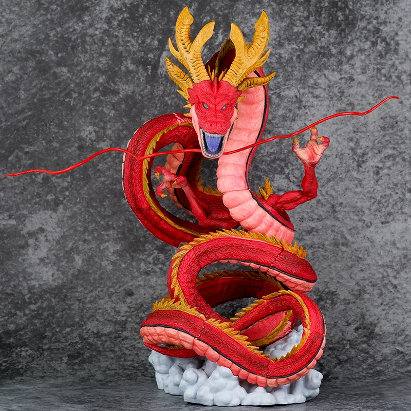 ドラゴンボールZレッドシェンロンアニメ置物PVCおもちゃモデル像